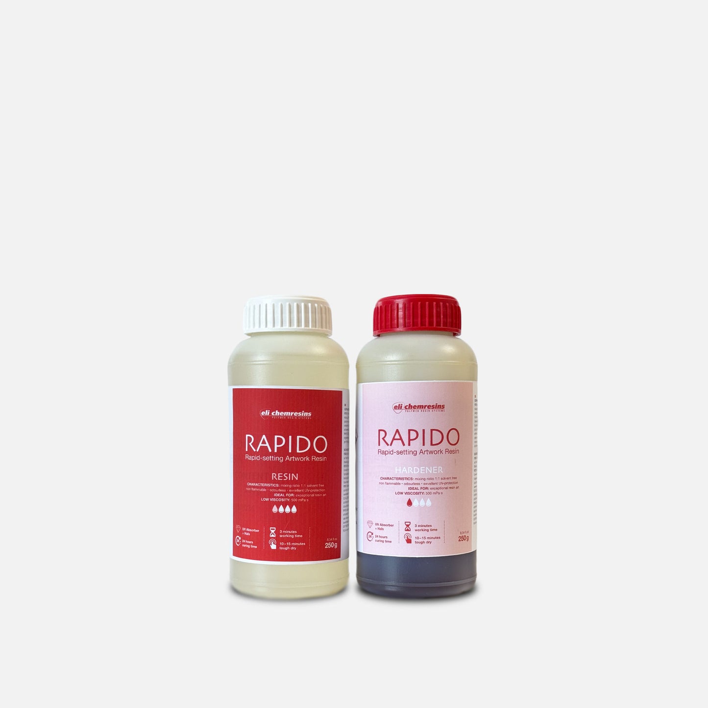 Eli-Chem 500G Instant Resin Two Bottles