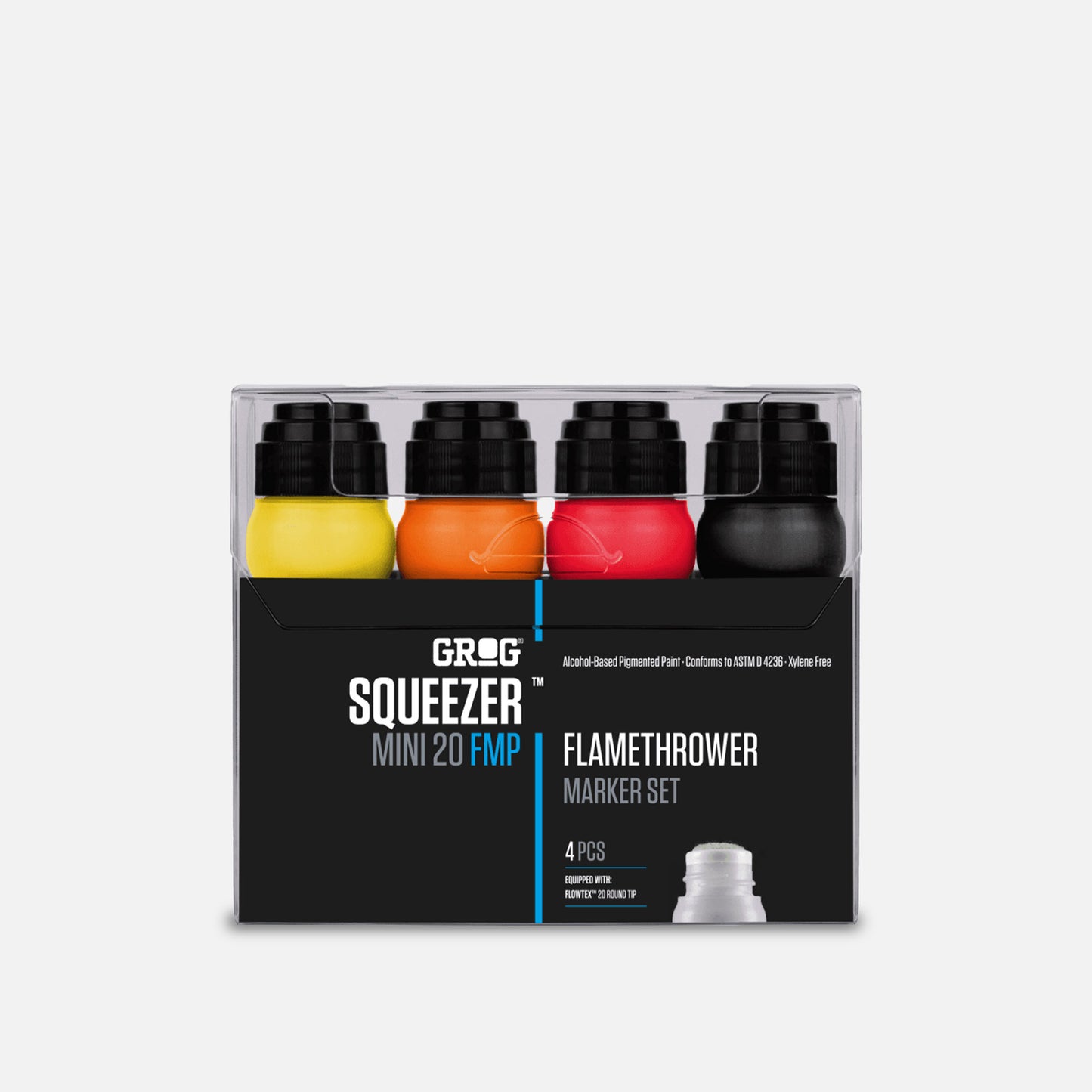Grog Squeezer Mini 20 FMP Flamethrower Set 4 Pcs