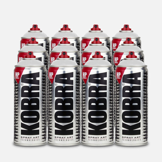 Pack of 12 Kobra white 400ml