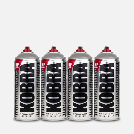 Pack of 4 Kobra Gloss Varnish 400ml