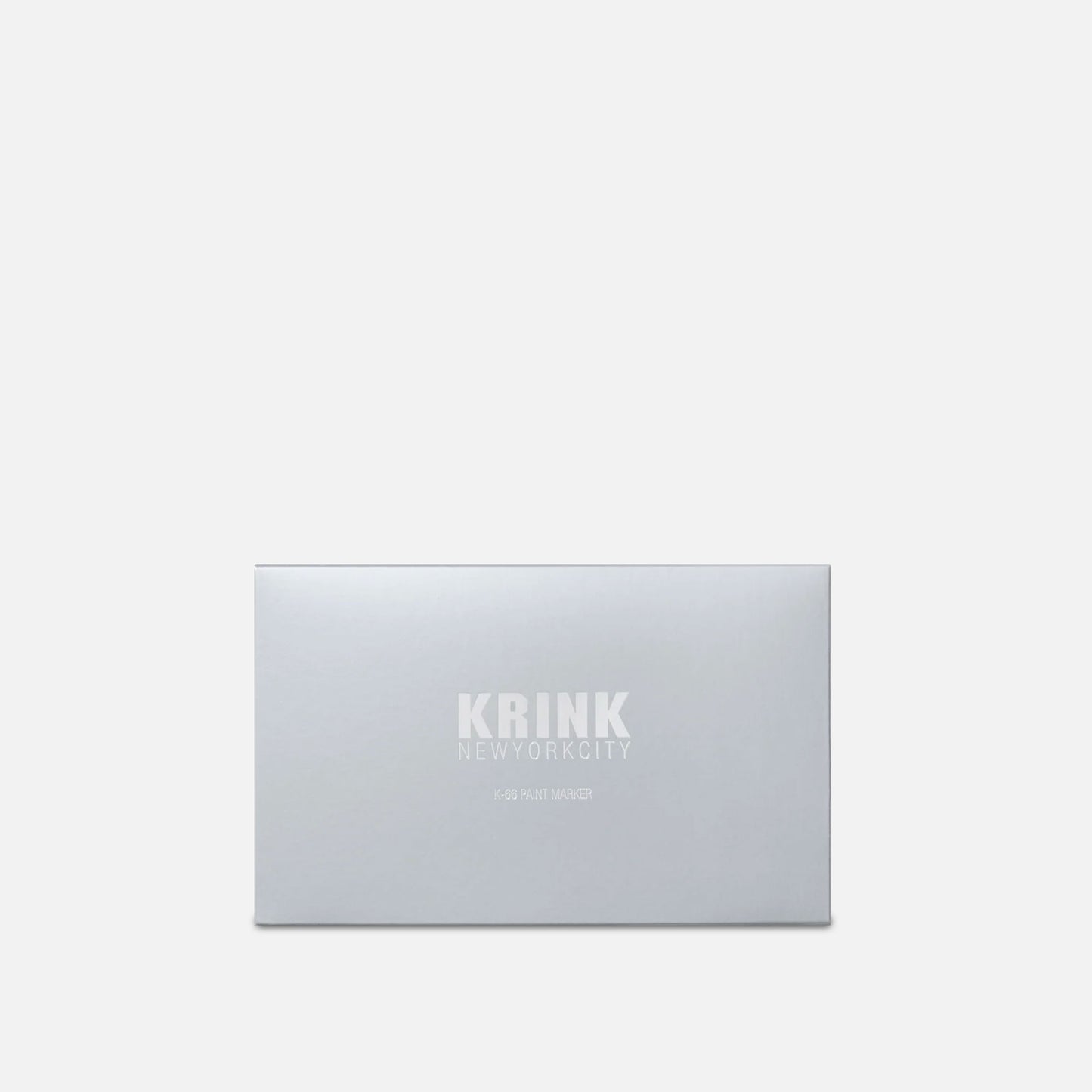 Krink K-66 Box on grey background.