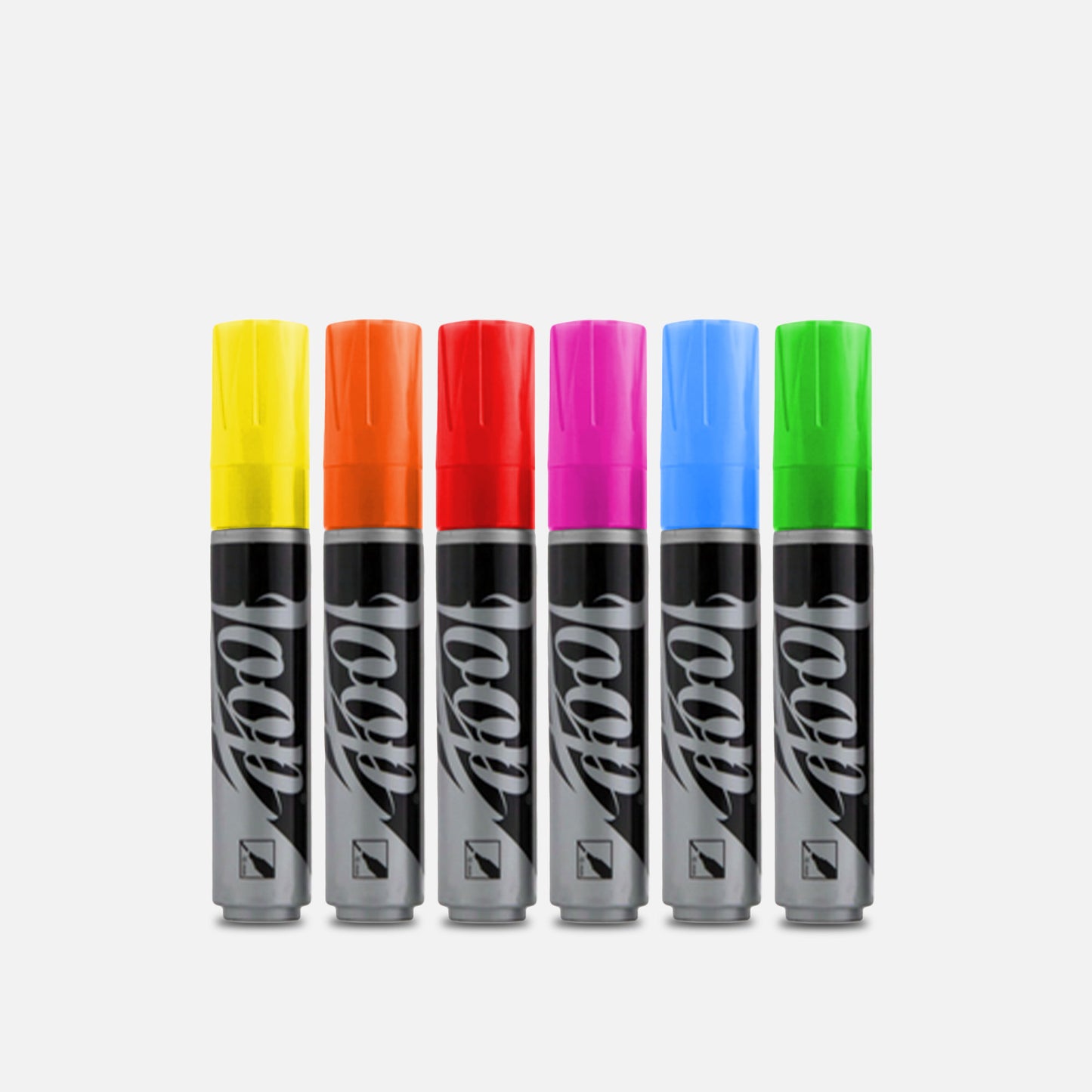 Loop 10MM Water Based Marker Pack of 6 Primora Colours