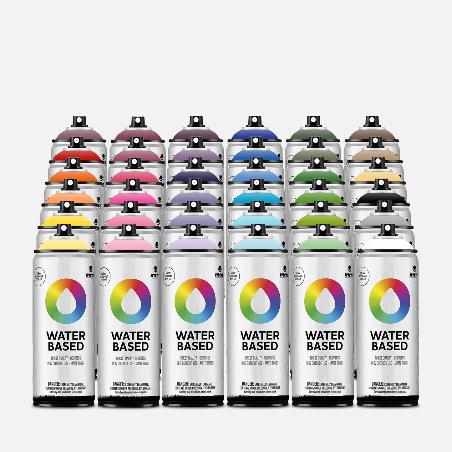 MTN Water Based 400ML 36 Can Pack