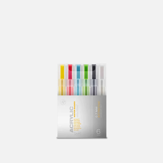 A Montana 0.7MM Assorted Marker Set