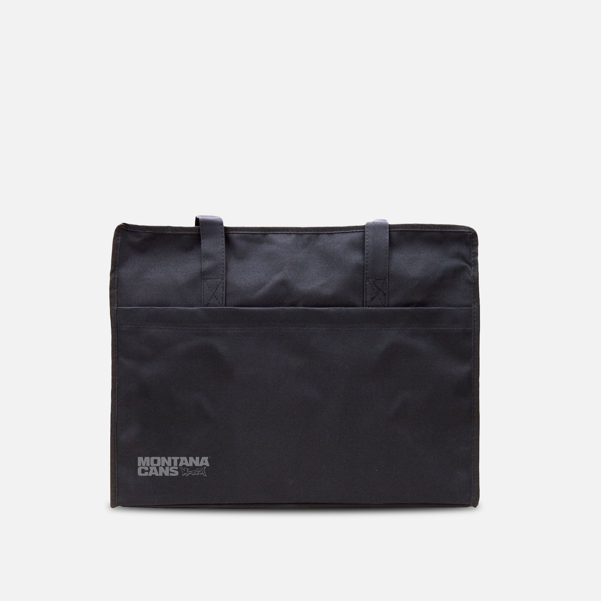 The Montana Nylon Can Bag 3rd Generation on a grey background