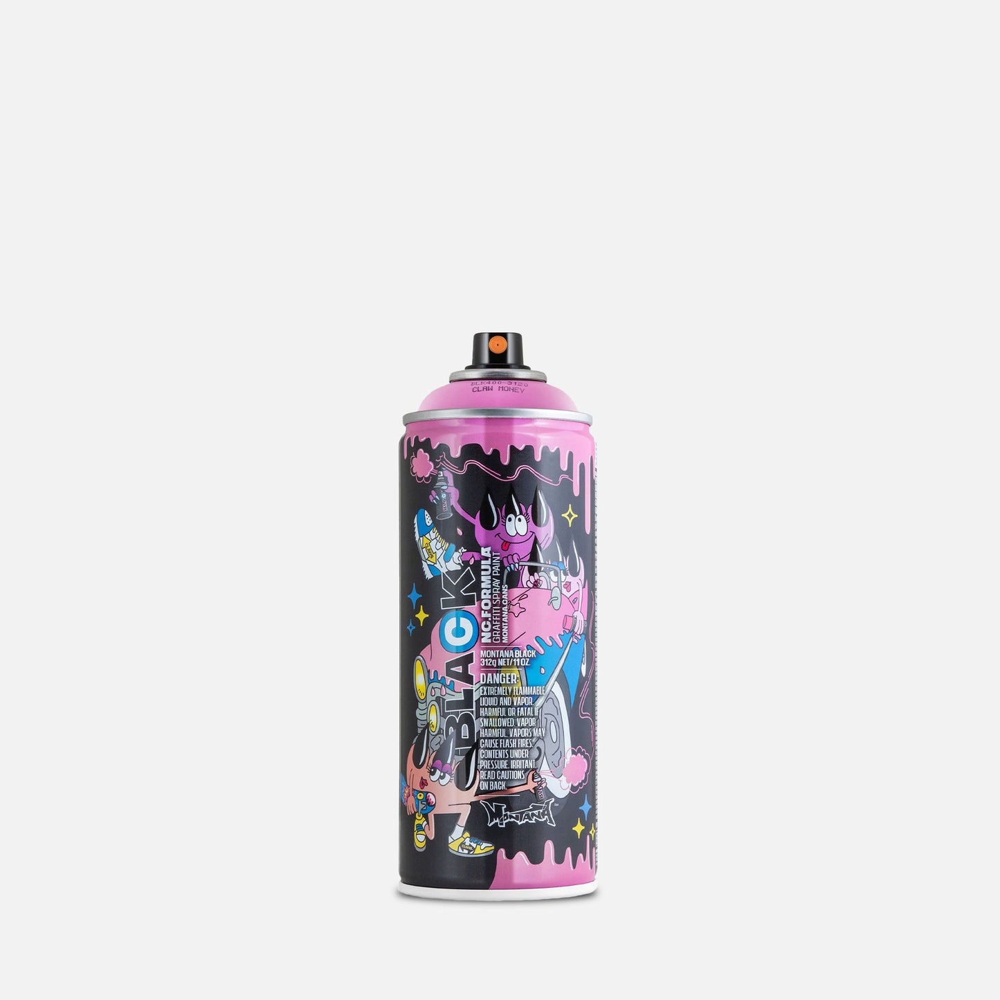 Can of Montana black artist edition claw money 400ml