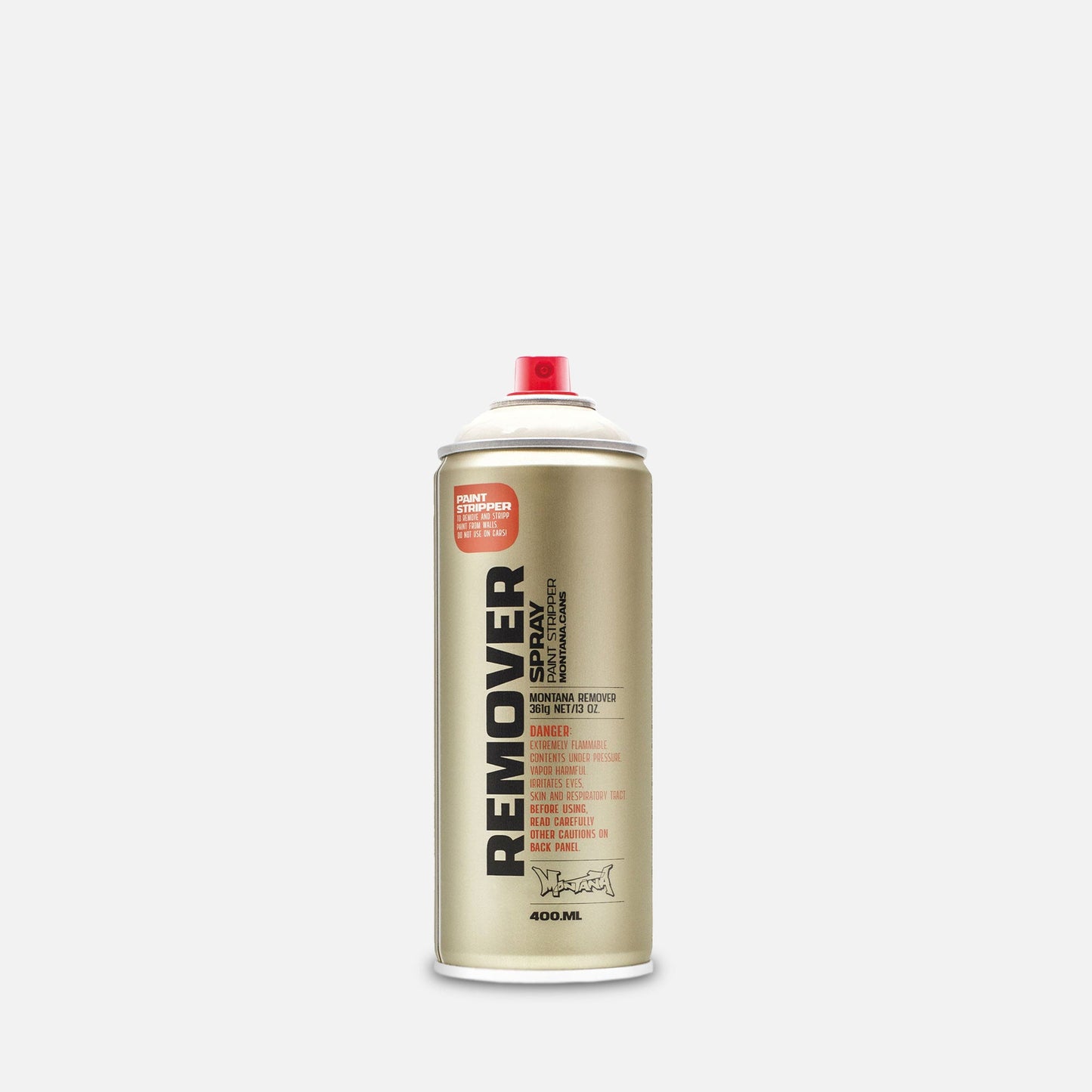 Can of Montana remover paint stripper 400ml