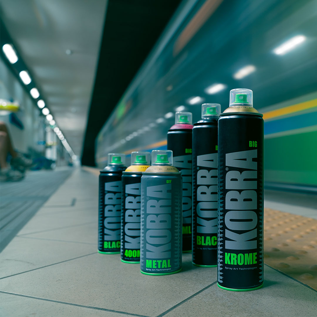 The whole Kobra range lined up