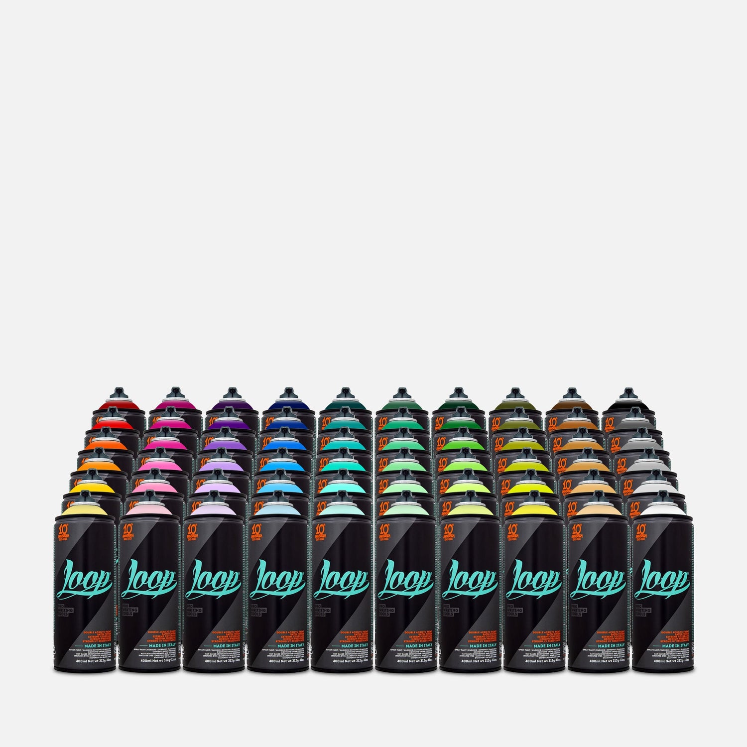 60 Can Spray Paint Packs