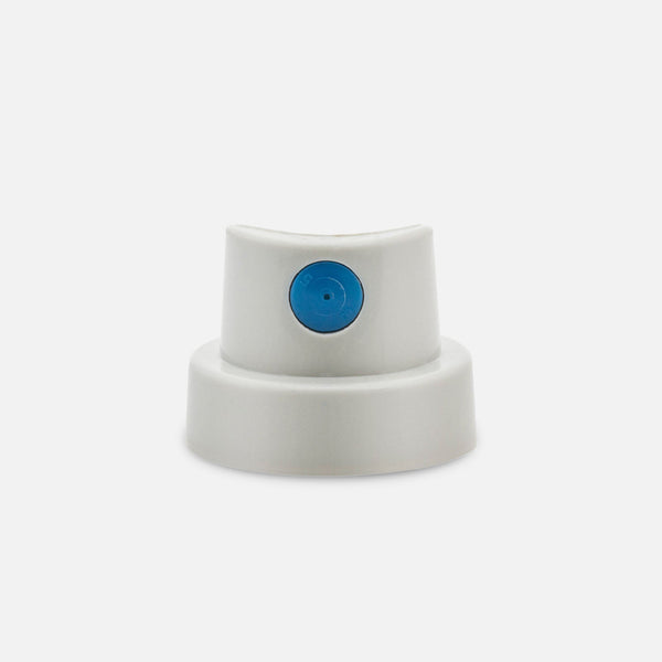 Soft grey blue dot cap spray paint nozzle for medium lines