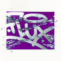 Packaged Stickers with 'FLUX' branding on a Grey background
