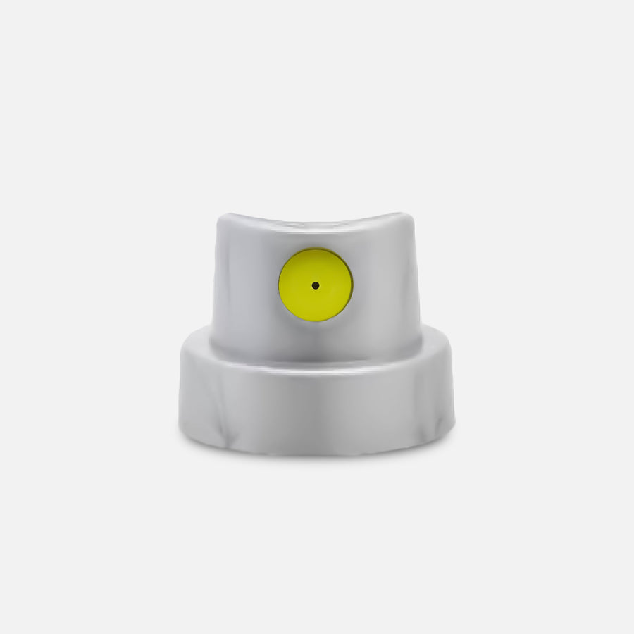 Flux cap spray paint nozzle for fat lines