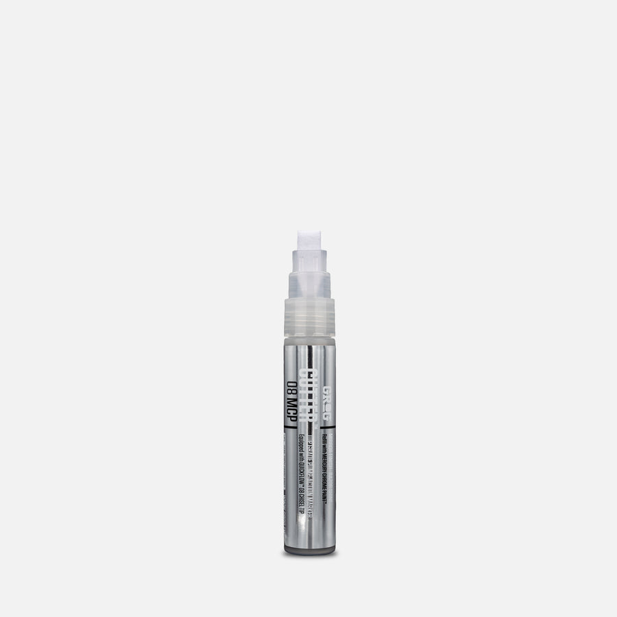 Grog cutter 08 mcp mercury chrome marker on a grey background 
