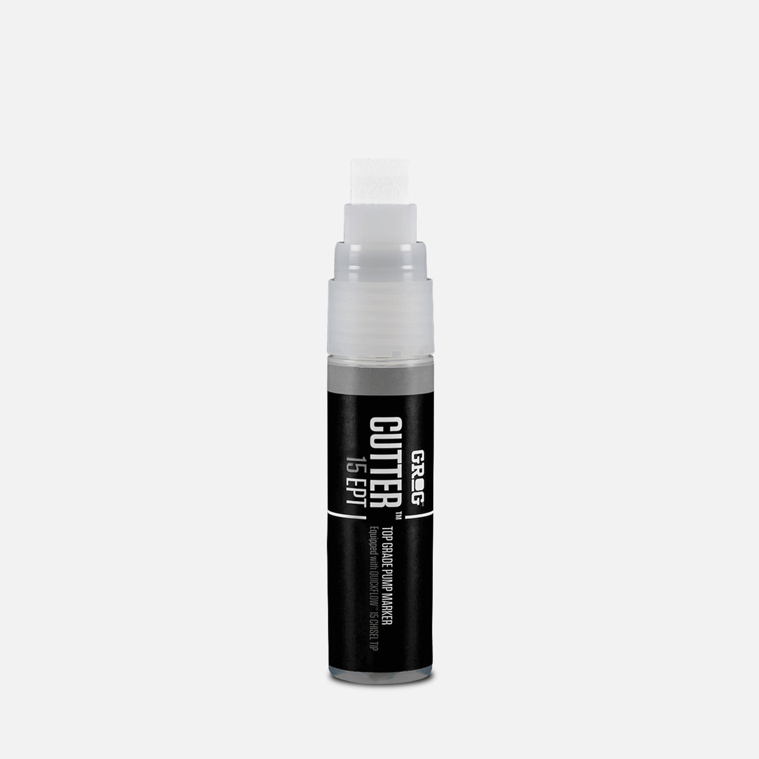 Grog cutter 15 ept marker on a grey background 