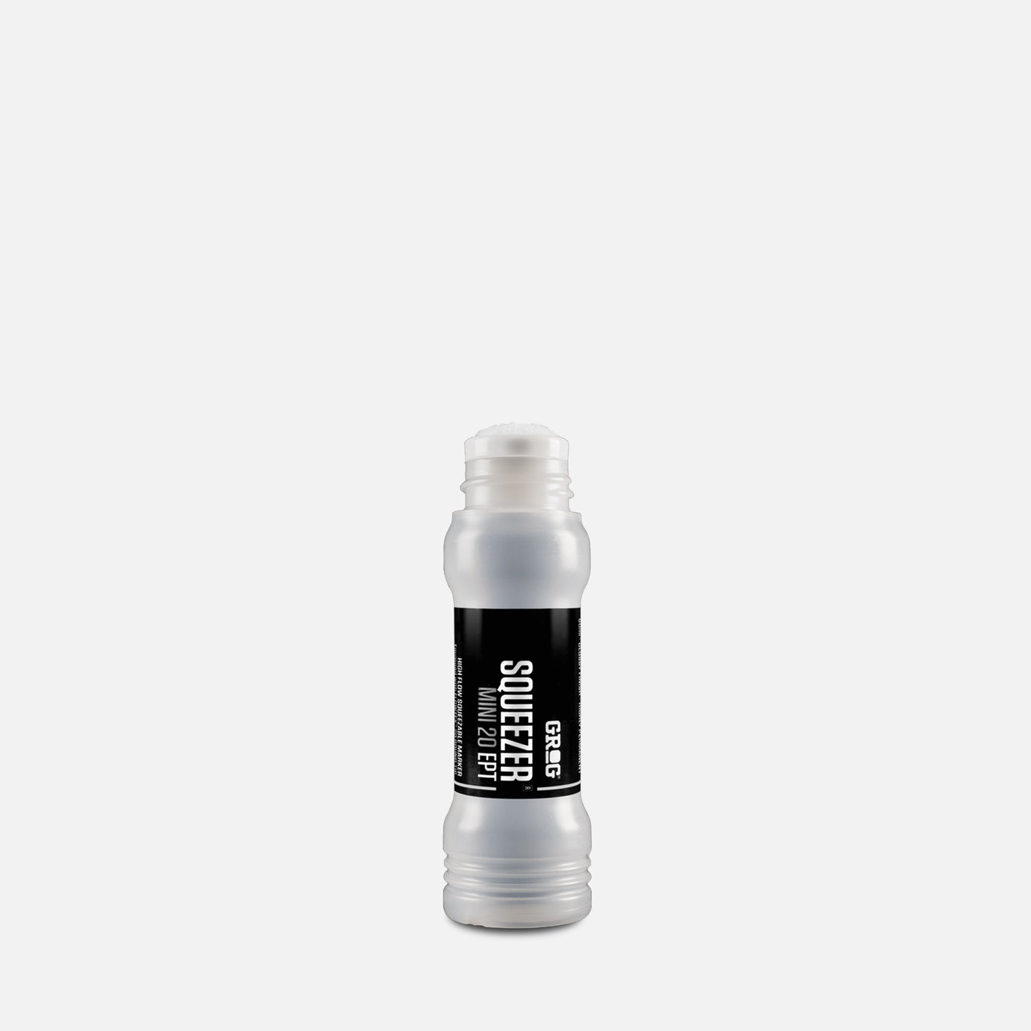 Grog squeezer mini 20 ept marker on a grey background 
