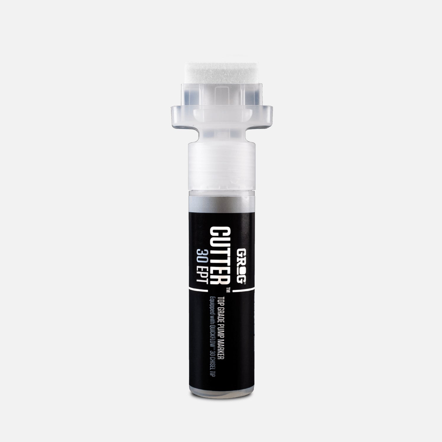 Grog cutter 30 ept marker on a grey background 