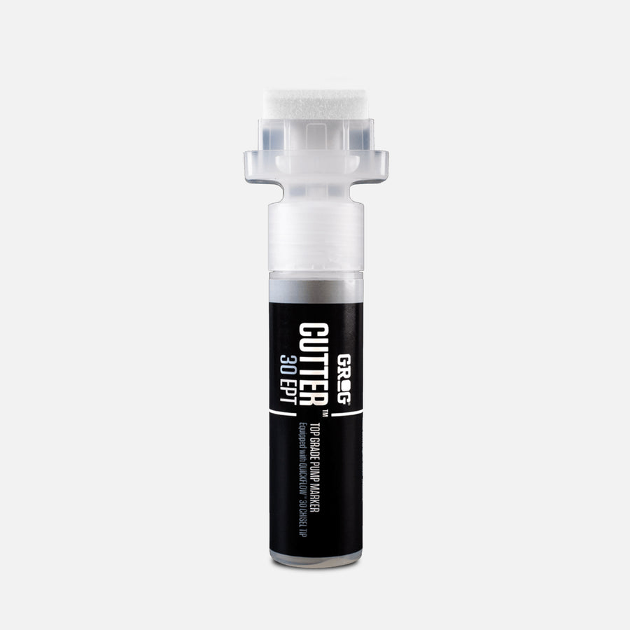 Grog cutter 30 ept marker on a grey background 