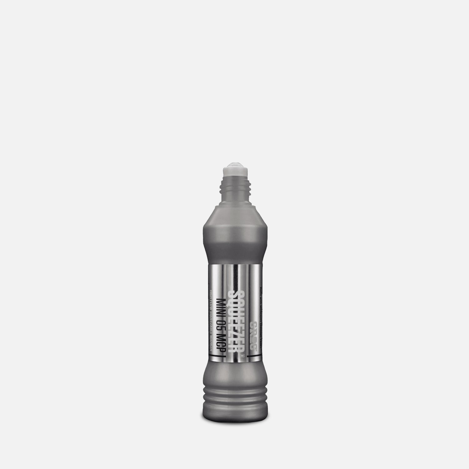 Grog squeezer mini 05 mcp mercury chrome marker on a grey background 