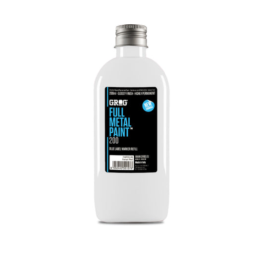 Grog Full Metal Paint Bogota White