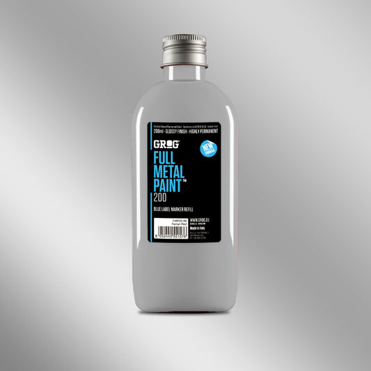 Grog Full Metal Paint Burning Chrome