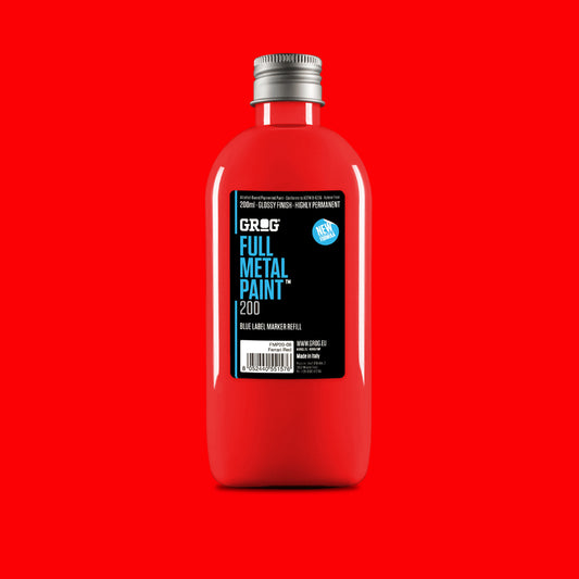 Grog Full Metal Paint Ferrari Red