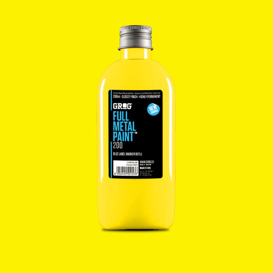Grog Full Metal Paint Flash Yellow