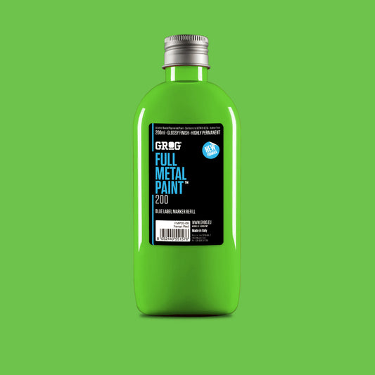 Grog Full Metal Paint Laser Green