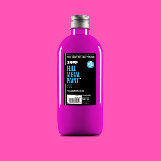 Grog Full Metal Paint Neon Fuchsia