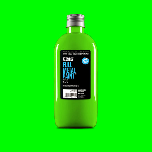 Grog Full Metal Paint Neon Green