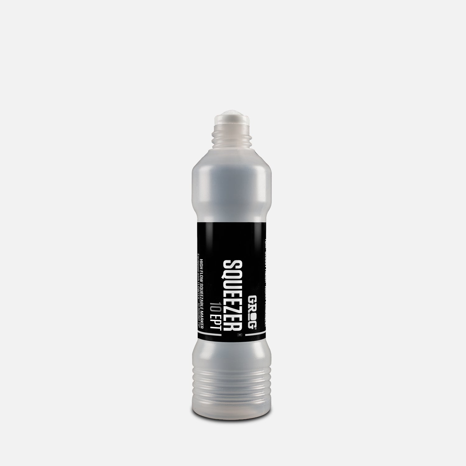 Grog squeezer 10 ept marker on a grey background 