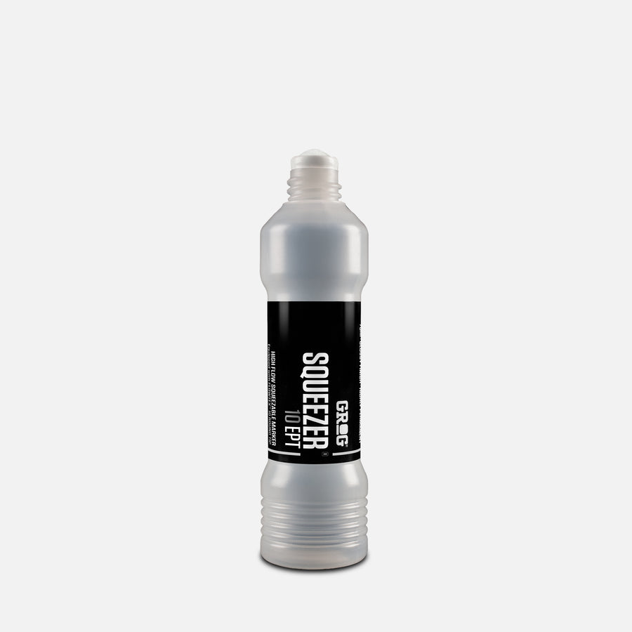 Grog squeezer 10 ept marker on a grey background 