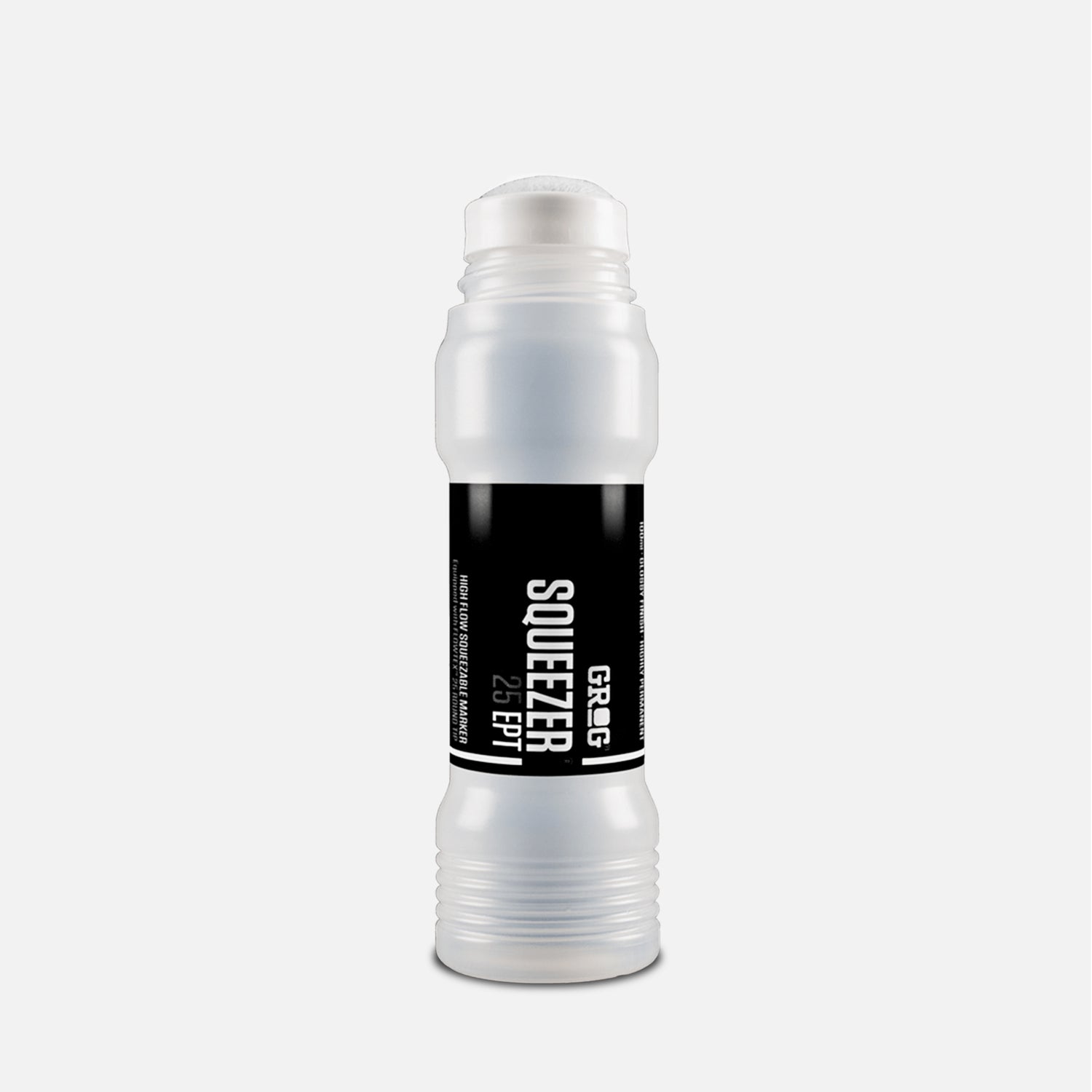 Grog squeezer 25 ept marker on a grey background 