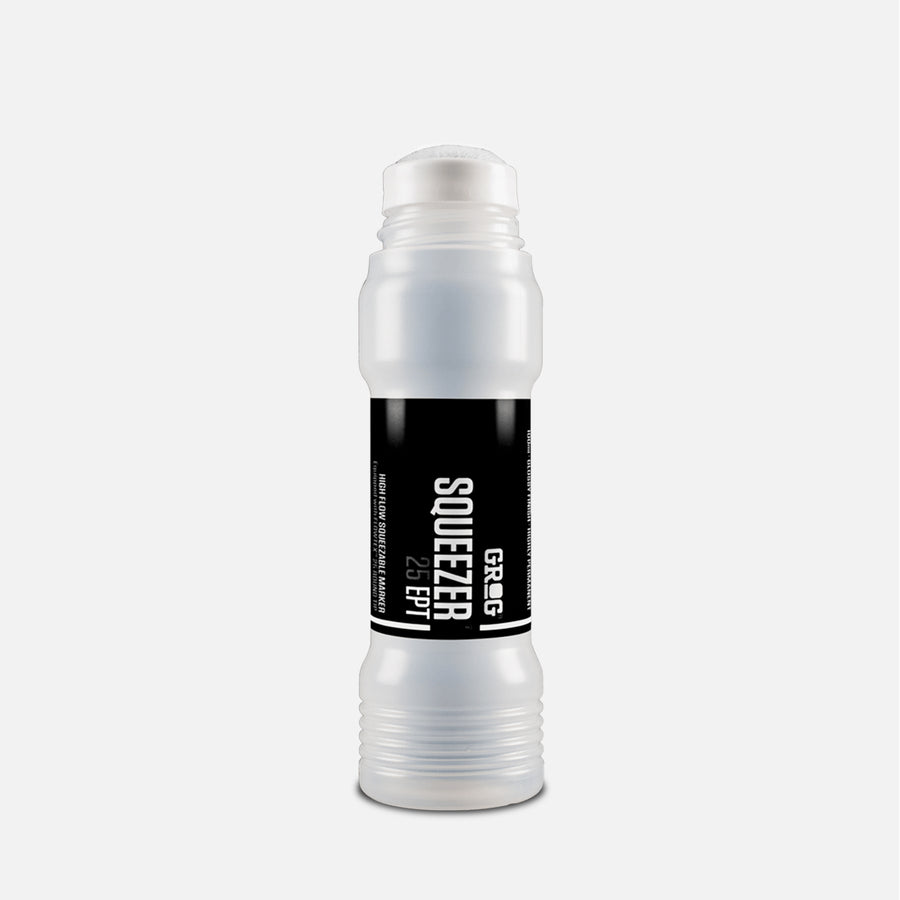 Grog squeezer 25 ept marker on a grey background 