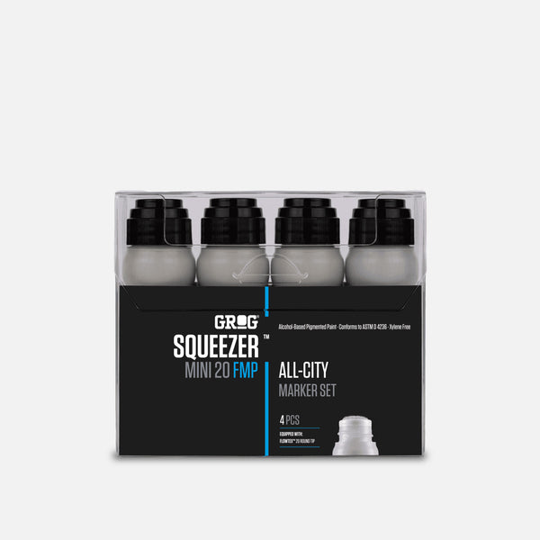 Grog Squeezer Mini 20 FMP All-City Set 4 Pcs