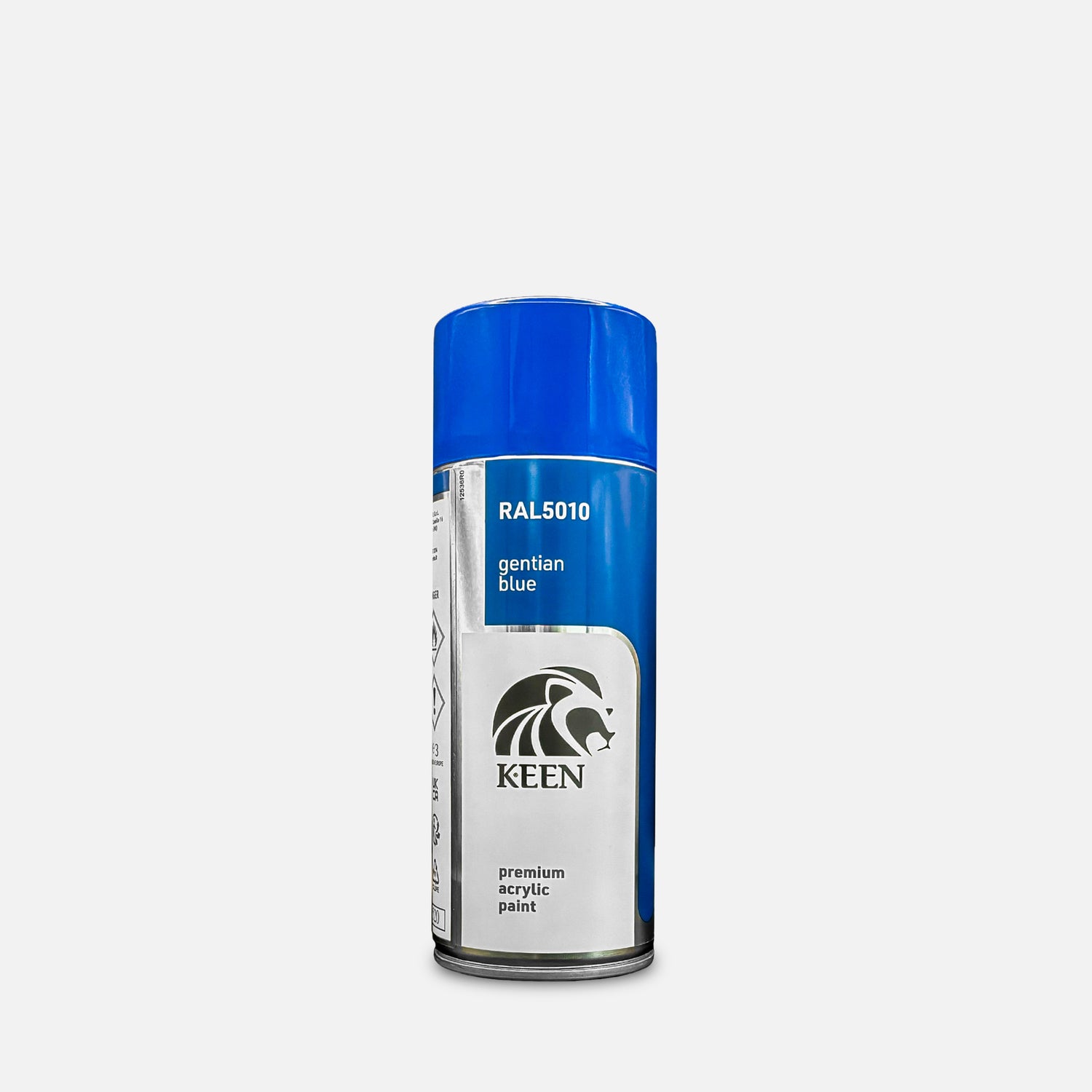Keen ral 5010 gentian blue acrylic spray paint can - premium aerosol paint for automotive, metal, wood and DIY projects  — RAL-1018
