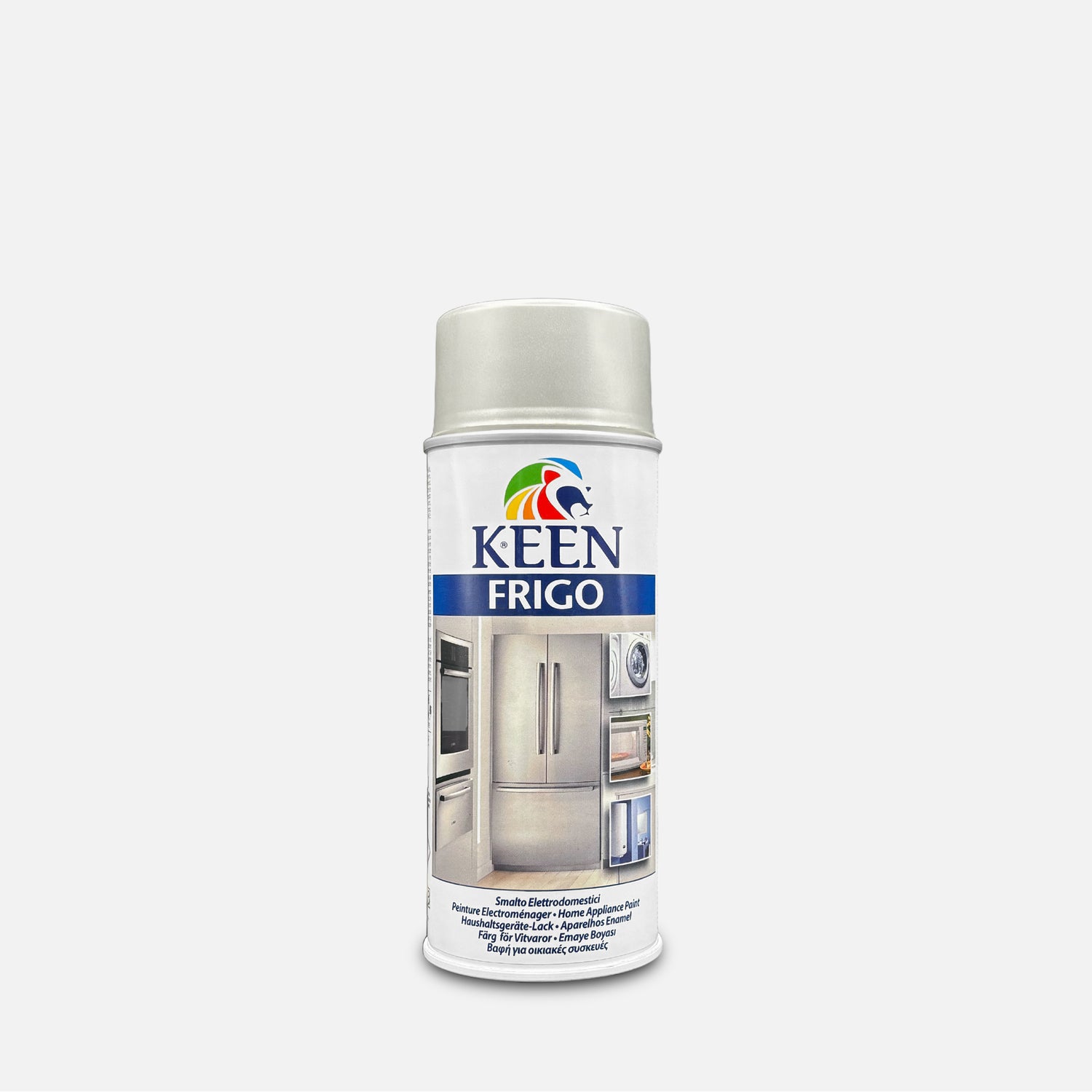 Keen frigo silver appliance spray paint can for refrigerators and home appliances