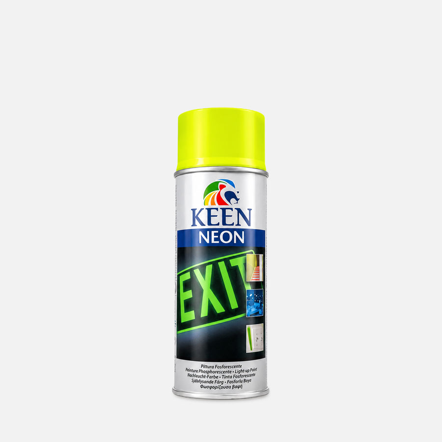 Keen Neon UV 400ml UV reactive fluorescent spray paint aerosol can