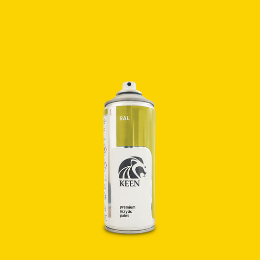 Keen RAL Colours 1023 Traffic Yellow 400ML