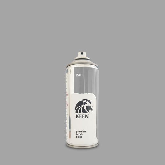 Keen RAL Colours 9006 White Aluminium 400ML