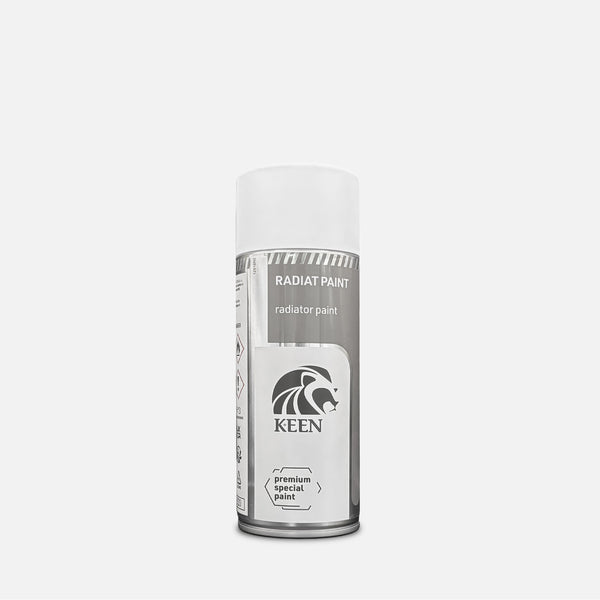Keen Radiat Radiator Paint Gloss White 400ML
