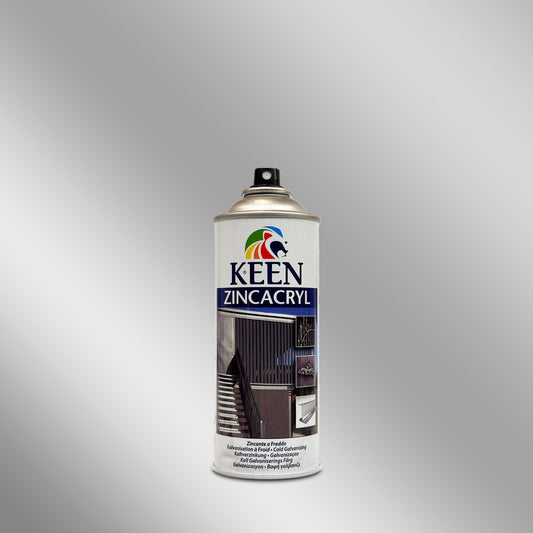 Keen Zincacryl 400ML KZ-35003 Zinc Aluminium