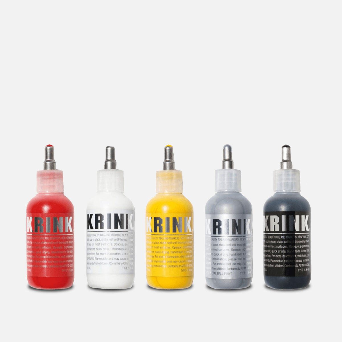 Krink K-66 Box Set on grey background.