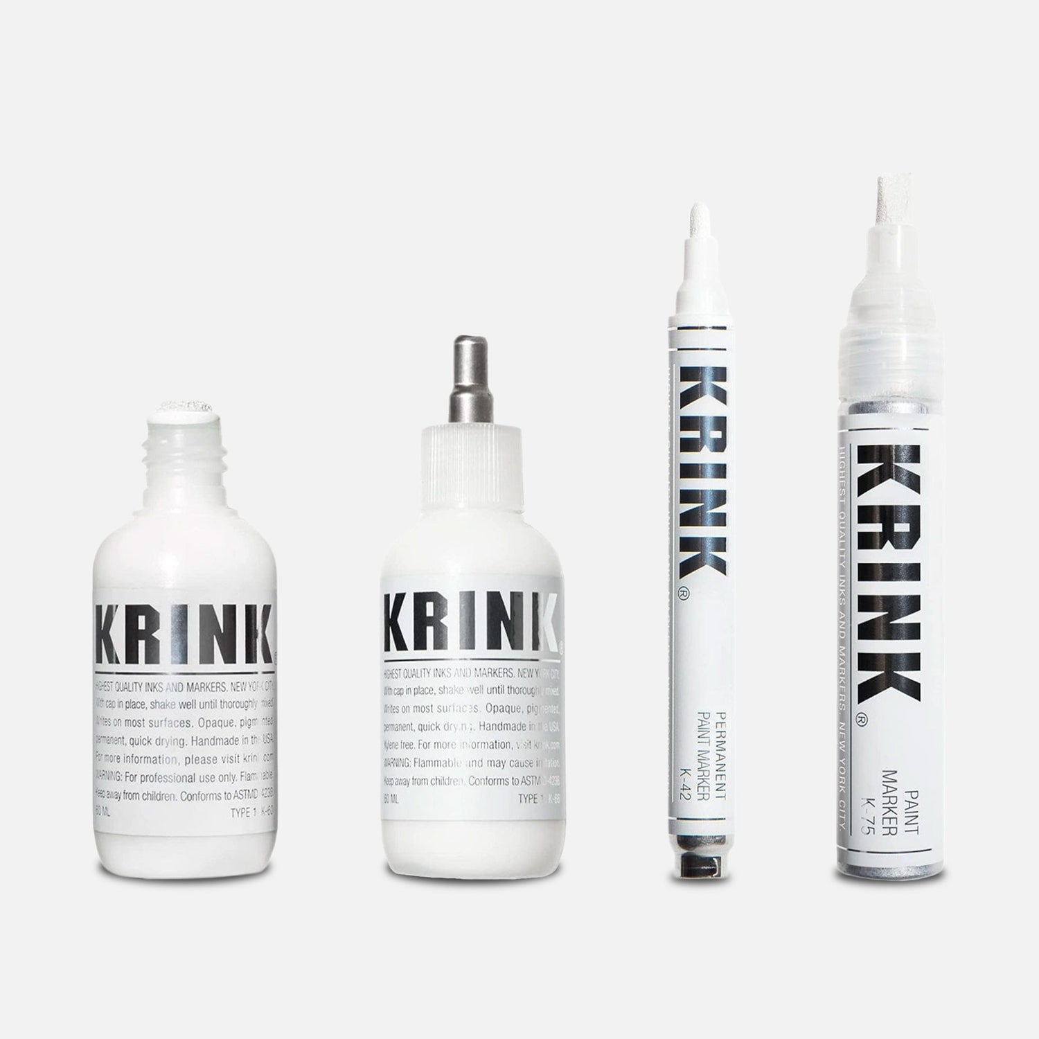 Krink White Marker Set