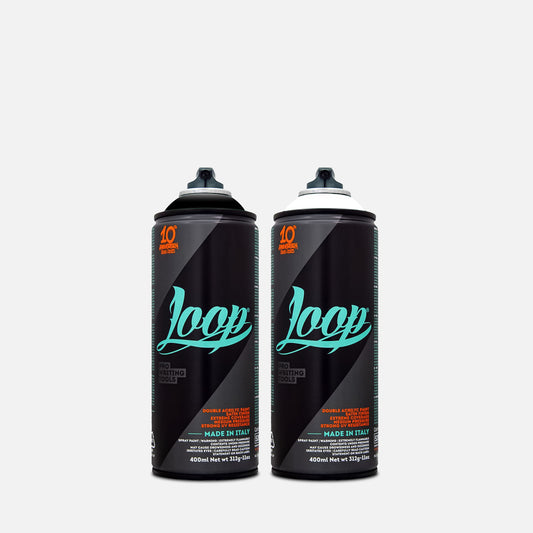 Free Can of Loop 400ML Black & White