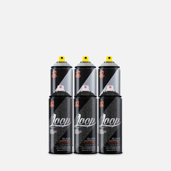Loop Asphalt & Heavy Metal Silverchrome 6 Can Pack