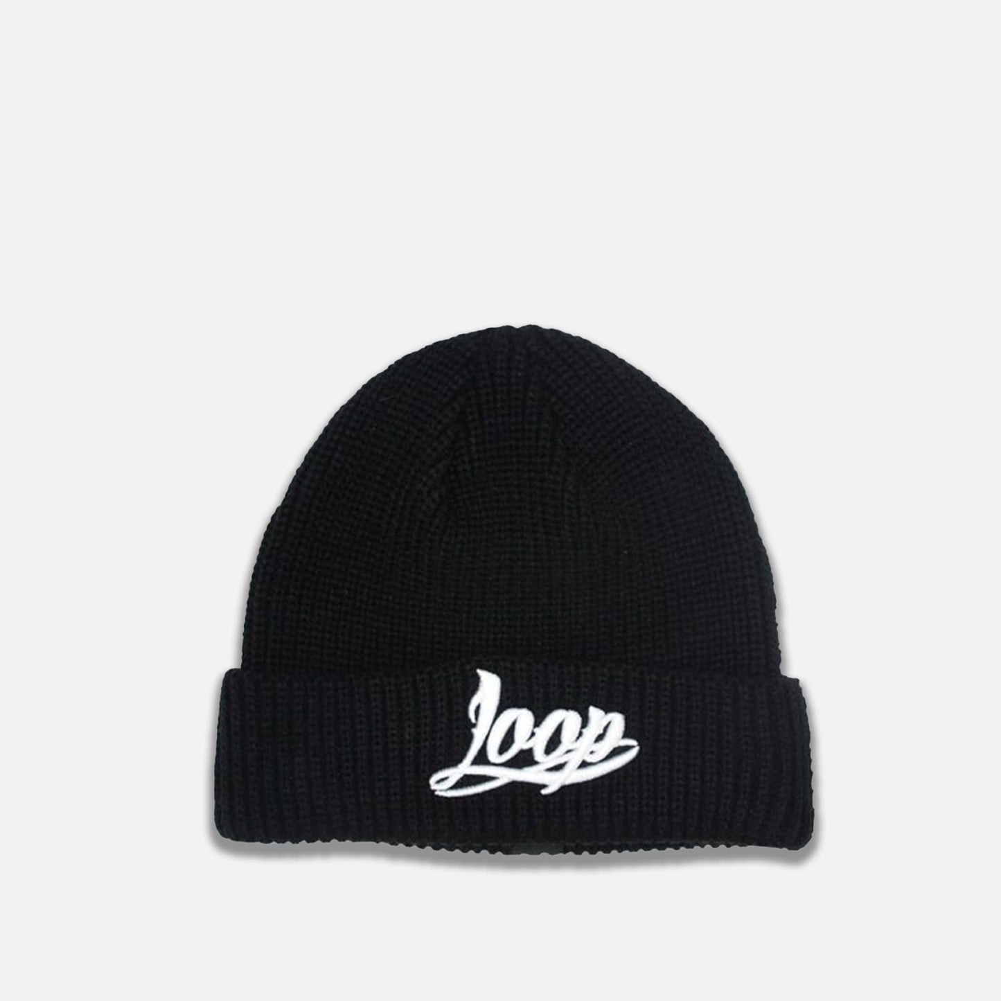 Loop Colours Black Beanie