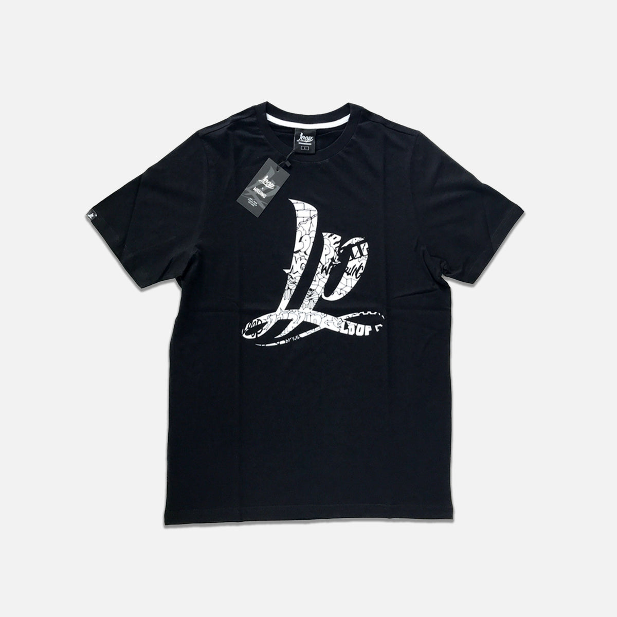 Loop Style Loop Style T-Shirt Black Designed By Wrung – Alfreshco
