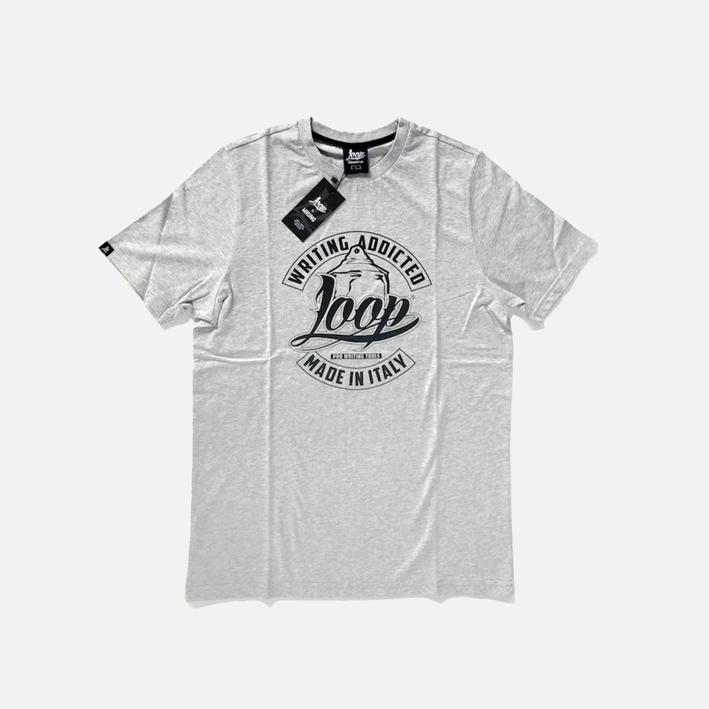 Loop Style T-Shirt Grey Designed By Wrung