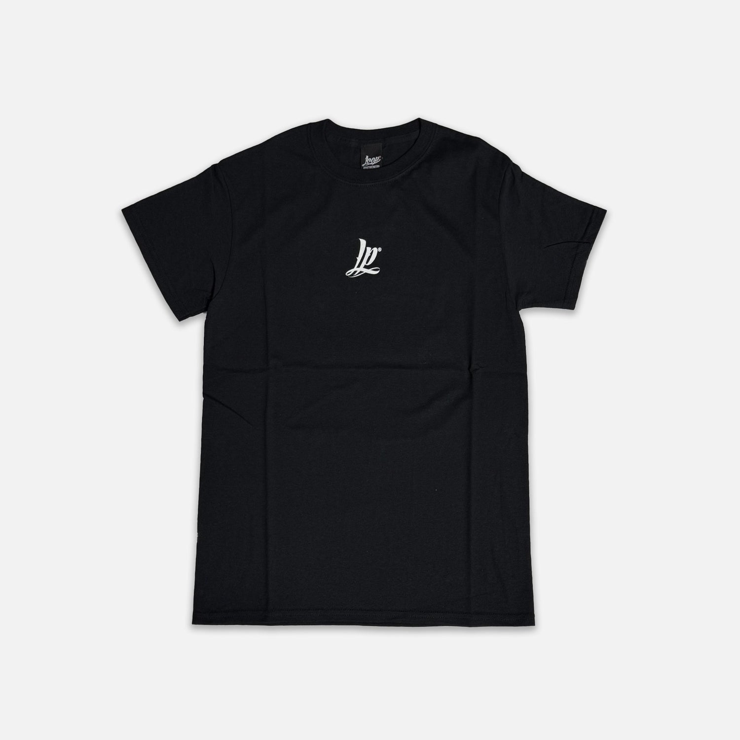 Loop Style Logo T-Shirt Black — Small