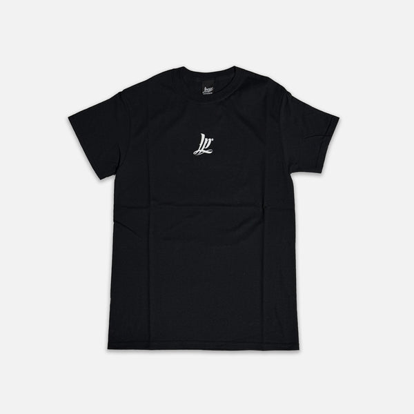 Loop Small Style Logo T-Shirt Black